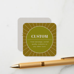 Unique Retro Inspired Editable Design Template