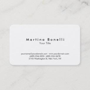 Unique Rounded Corner Amazing Business Card