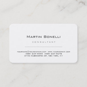 Unique rounded corner amazing business card