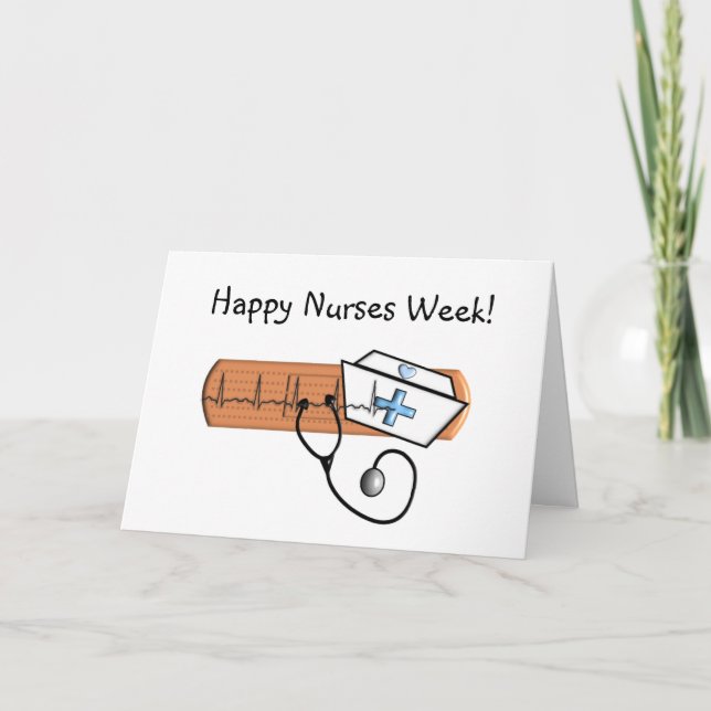 Unique School Nurse Gifts Card (Front)
