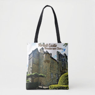 Unique Scottish Henderson Clan's Fordell Castle Tote Bag