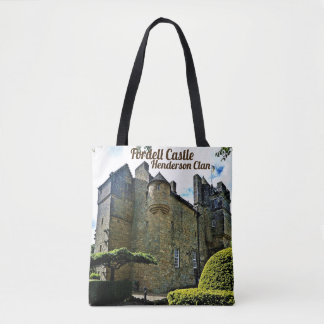 Unique Scottish Henderson Clan's Fordell Castle Tote Bag