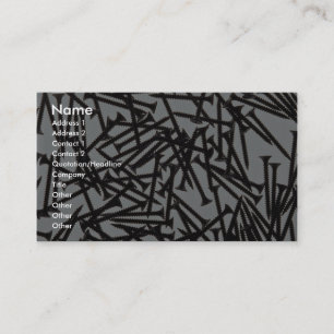 Unique Screws Business Card