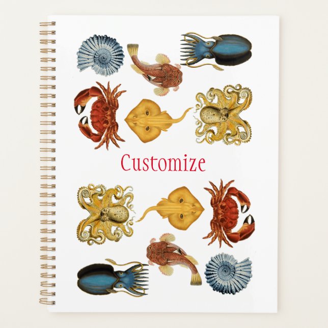 Unique Sea Beings Assortment Thunder_Cove  Planner (Front)