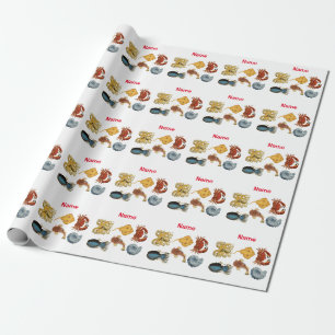 Unique Sea Beings Assortment Thunder_Cove Wrapping Paper