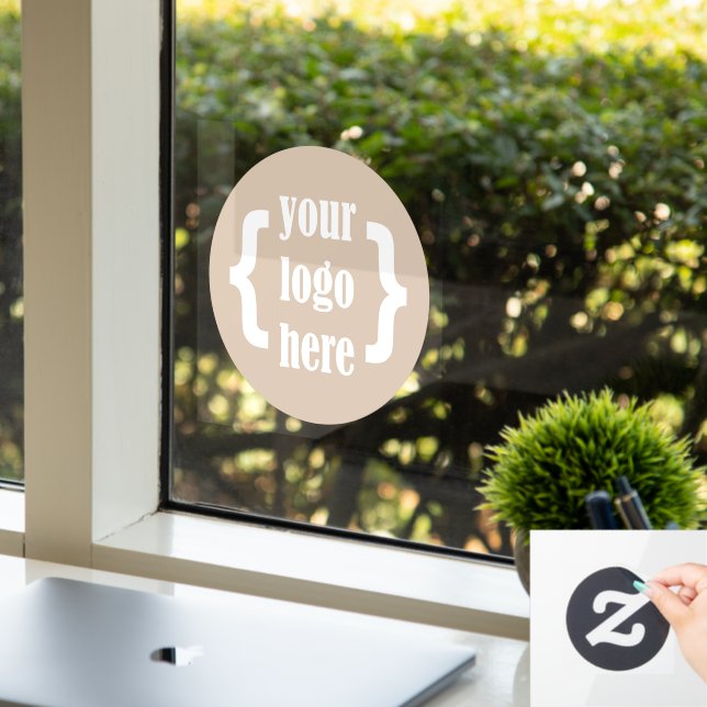 Unique Shape Business Logo Sign Display (Office)