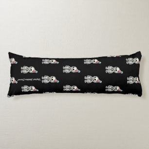 "Unique Skeleton Artwork" Body Cushion