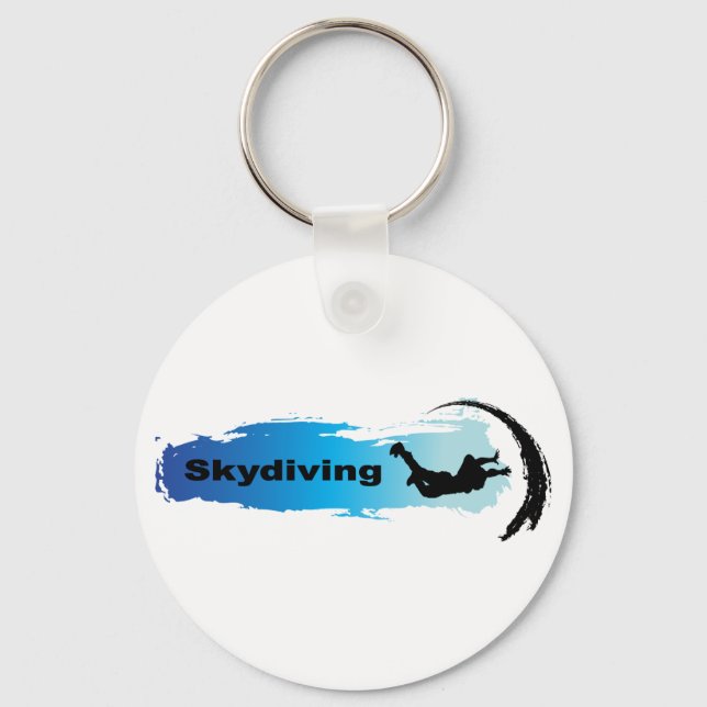 Unique Skydiving Key Ring (Front)
