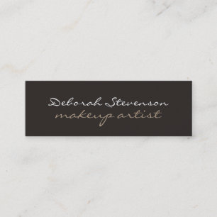 Unique Slim Skinny Grey Attractive Business Card