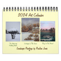 unique snow and seasonal landscape paintings 2024