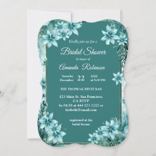 Unique snowflake Festive Season Invitation