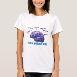 Unique Social Worker Gifts-A Social Worker's Mind T-Shirt