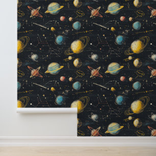 Unique space-themed wallpaper for science lovers