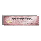 Unique Sparkly Rose Gold Glitter Credit Card