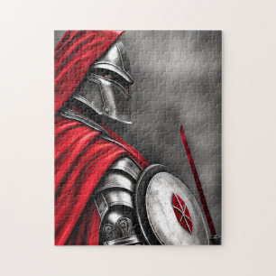 Unique Spartan Warrior Jigsaw Puzzle
