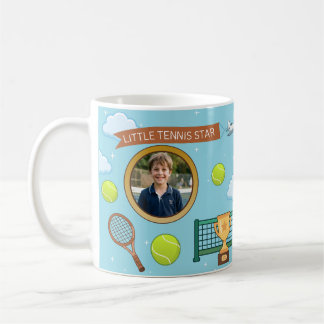Unique Sports Gift For Birthday Kids Tennis  Coffee Mug