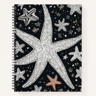 Unique Star Spiral Notebook – Stellar Design