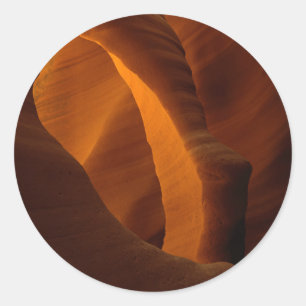 Unique Stone Arch Is Actually Underground 2 Classic Round Sticker