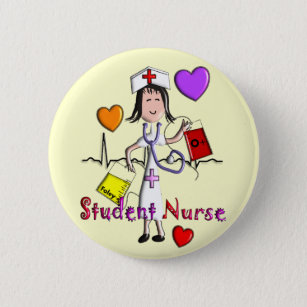 Unique Student Nurse Gifts 3D Graphics 6 Cm Round Badge