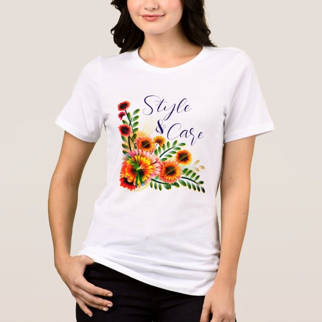 Unique Style & Care Women's T-Shirts (Front)