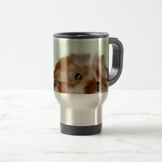 Unique Stylised Face Art Custom Travel Mug