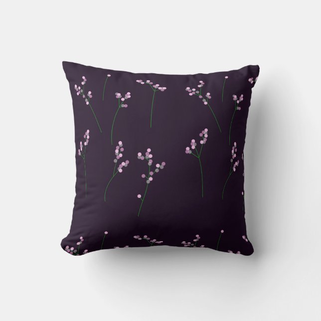 Unique Stylish Flowers Bouquet Cushion (Front)