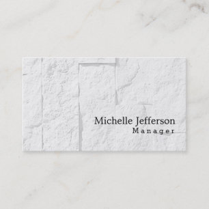 Unique Stylish Wall Brick Business Card
