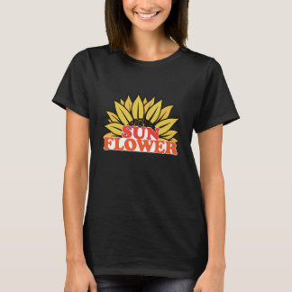 Unique Sunflower Cute Flower Graphic T-Shirt