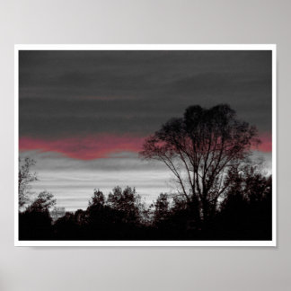 Unique Sunset Poster