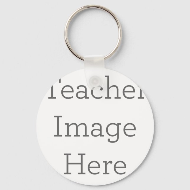 Metal Circle Keychain, 2" (Front)