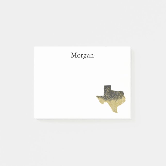 Unique Texas Post-it Notes (Front)