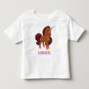 Unique the Unicorn Standing Proud Toddler T-Shirt