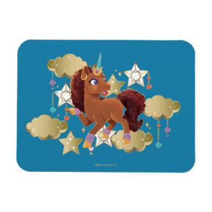 Unique the Unicorn Stars & Clouds Magnet