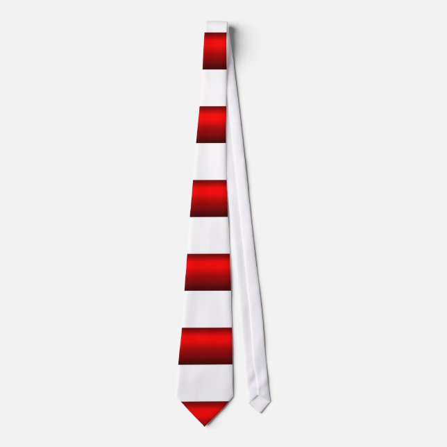 Unique ties Men's tie red stripes (Front)