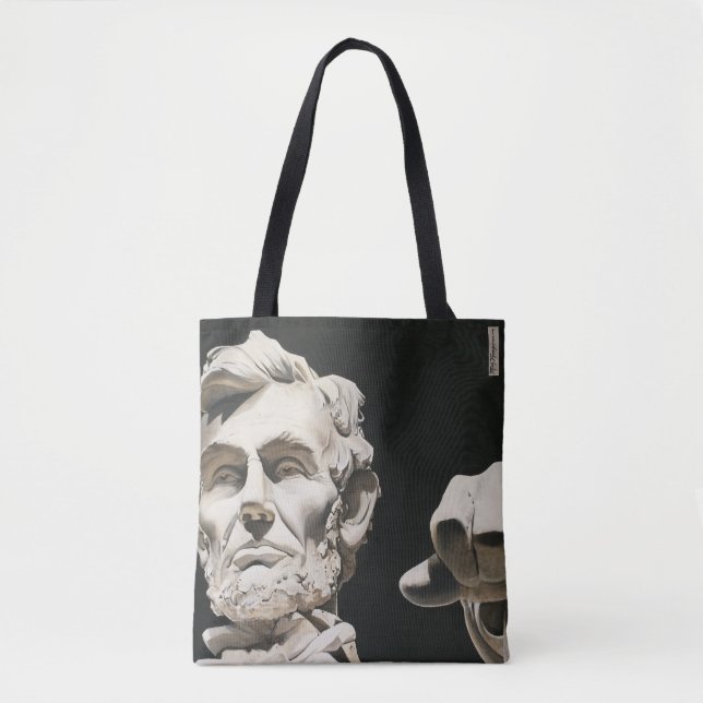 Unique Tote Bag - Lincoln (Front)