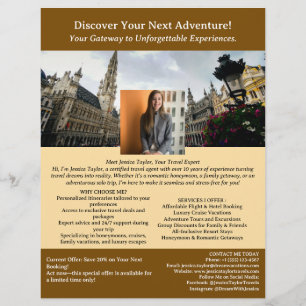 Unique Travel Agent  Flyer