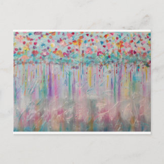 Unique Trendy Modern Eye Catching design Bliss Postcard