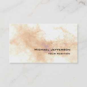 Unique Trendy Personal Professional Business Card