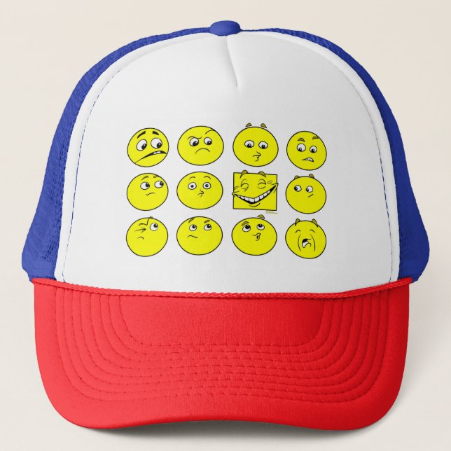 Unique Trucker Hat (Front)