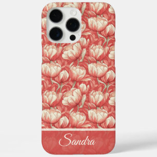 Unique Tulip Customisable Name Iphone Case For Her