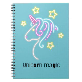 Unique unicorn magic notebook