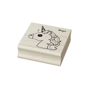 Unique unicorn stamp - birthdays, treats, thanks