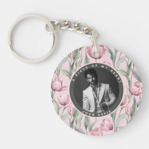 Unique Unique Gifts Custom Photo Tulip Key Ring