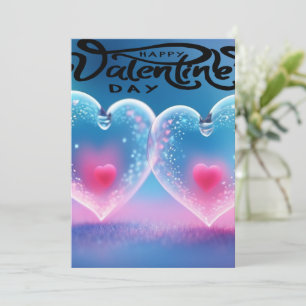 Unique Valentine Abstract Colourful And Vivid Card