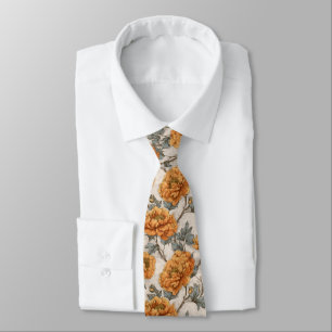 Unique Valentine Gifts For Boyfriend Peonies Flowe Tie
