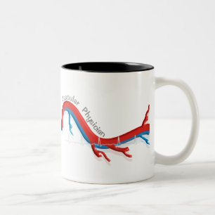 Unique Vascular Physician Gifts Two-Tone Coffee Mug