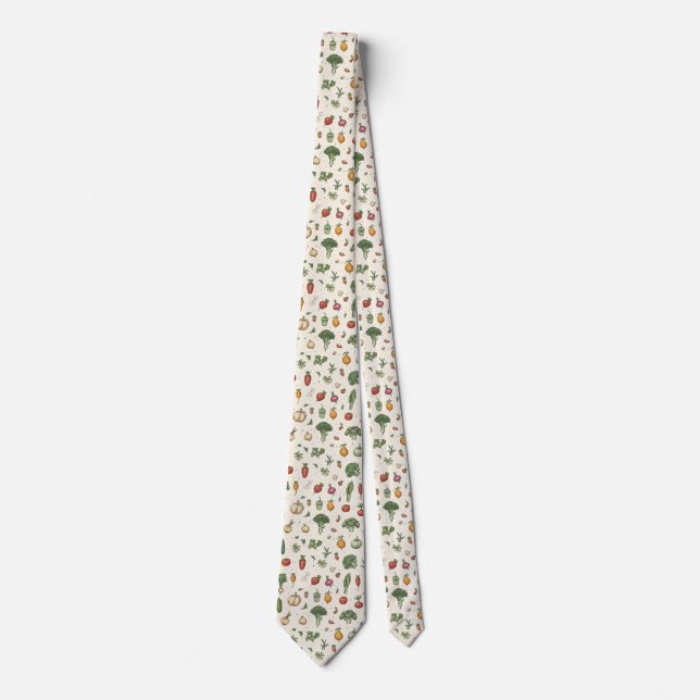 Unique Vegetable  Tie (Front)