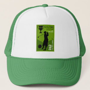 Unique Vintage Golf Gift Trucker Hat
