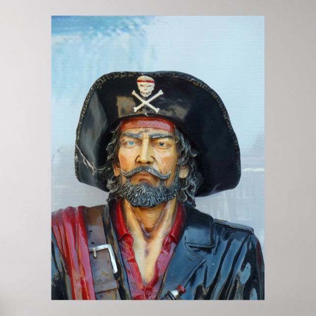 Unique vintage Pirate Poster (Front)