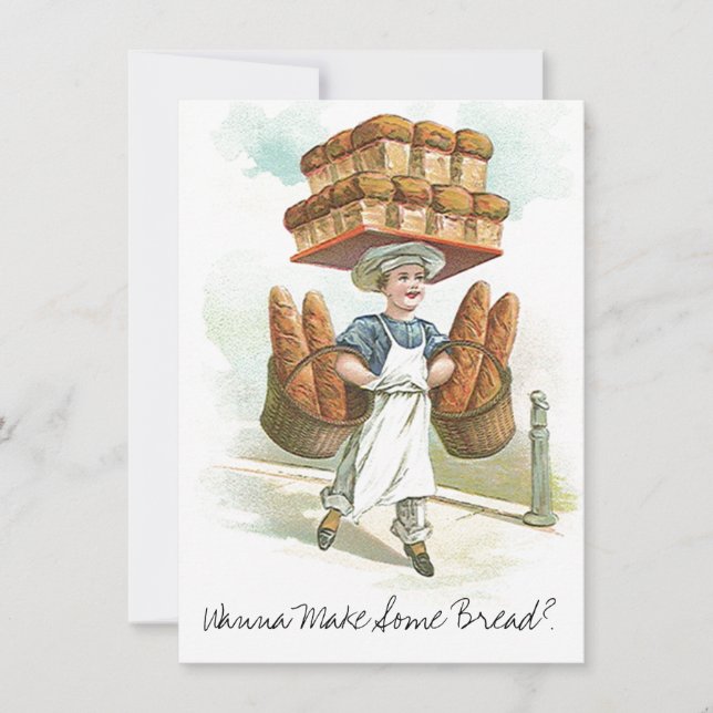 Unique Vintage Style Investment Club Invitations (Front)